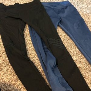 Cute leggings, both size large